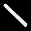 23CM Plastic Non Stick Glide Fondant Rolling Pin Nylon Rod Decorating Cake Dough Roller For DIY Baking