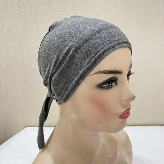 Etnisk stil høy hatt ensfarget knutedesign pustende lett hodeplagg hatt utendørsaktiviteter hodeplagg