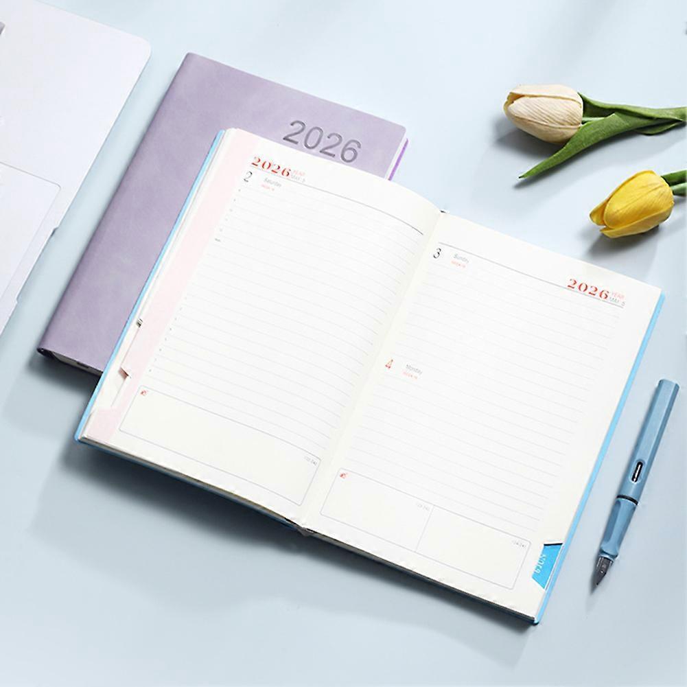 Portable A5 Planner Reminder 2026 Daily Planning Goal Setting for Daily Routine Enhancer