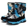 Children Snow Boots Winter Warm Lined Thickened Outdoor Footwear For Boys And Girls