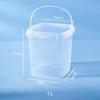 Transparent Square Food Grade Plastic Storage Container