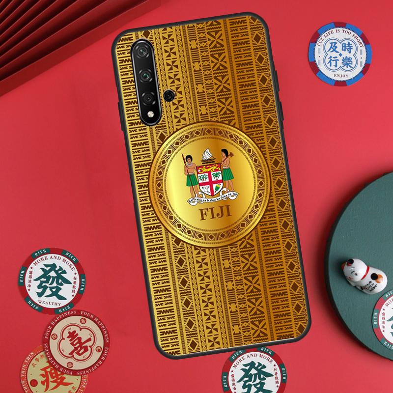 Fijian Masi Tapa For Huawei Nova 5T 9 10 SE 7i 8i 11i 12i Y73 Y72 Y61 Y91 Y60 Y70 Y90 P20 P30 P40 Lite Case