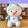 Niedliches Hai-Schwein Kinder Junge Mädchen Begleiter Geburtstagsgeschenk Plüsch Blau Rosa Paar Puppen 30cm
