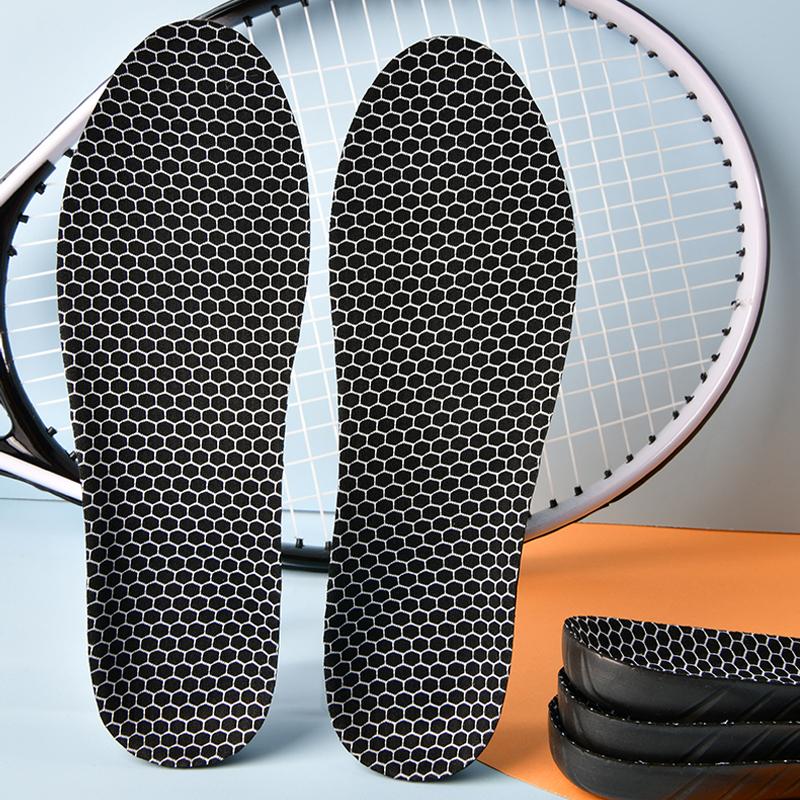 Graphene sweat absorbing Shoe insole Men Women Shock Absorption Shoe Sole Arch Support Flatfoot Orthopedic insoles baskets Pads