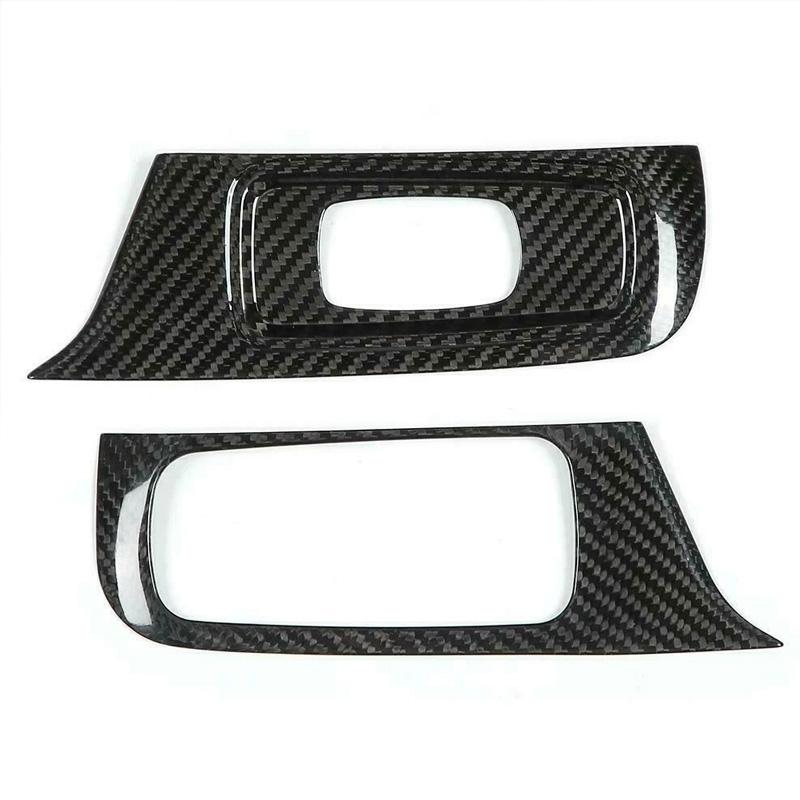 For Porsche 718 981 2016-2023 911 991 2012-2018 Real Carbon Fiber Car Window Lift Frame Dry Carbon Fiber Interior Accessories