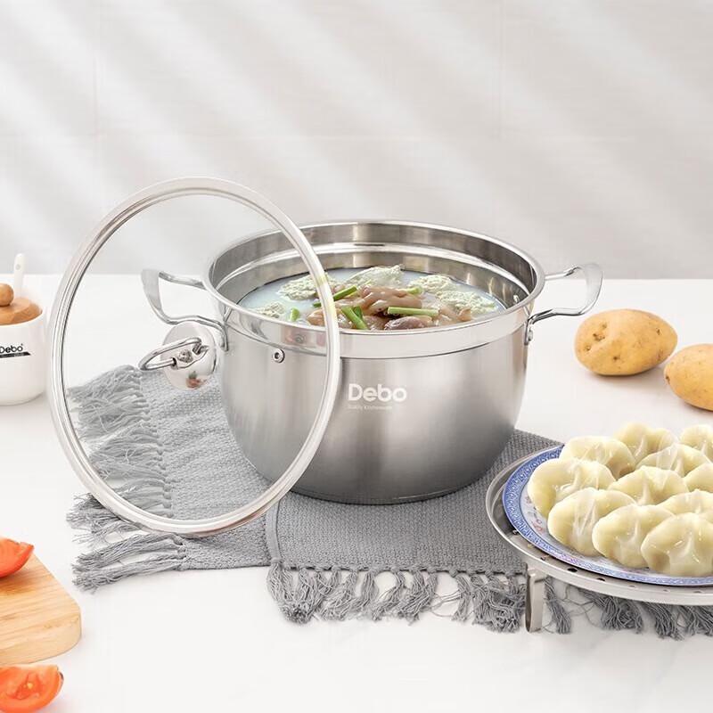 Debo Beileibao 316L Stainless Steel Steamer & Soup Pot