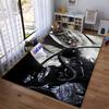 Aviation Pilot Theme Carpet with Fighter Jet, Top Gun Design Suitable for use as an anti-slip for living room bedroom sofas