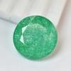 Certified Natural GREEN Emerald 40.85 Ct Brilliant Round Cut Loose Gemstone