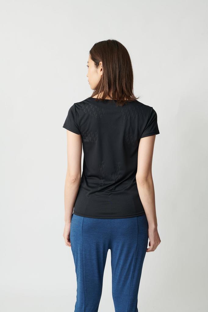 Revive Shirt Revive Half Size S Black Inner, Women's, Sleeve, (Height 152-162cm),