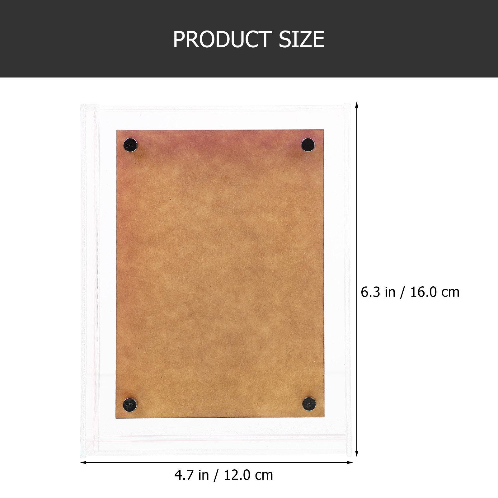 

Company Authorization Holder Desktop Acrylic Photo Frame Compact Office Picture Frame Certificate Stand Business License Display