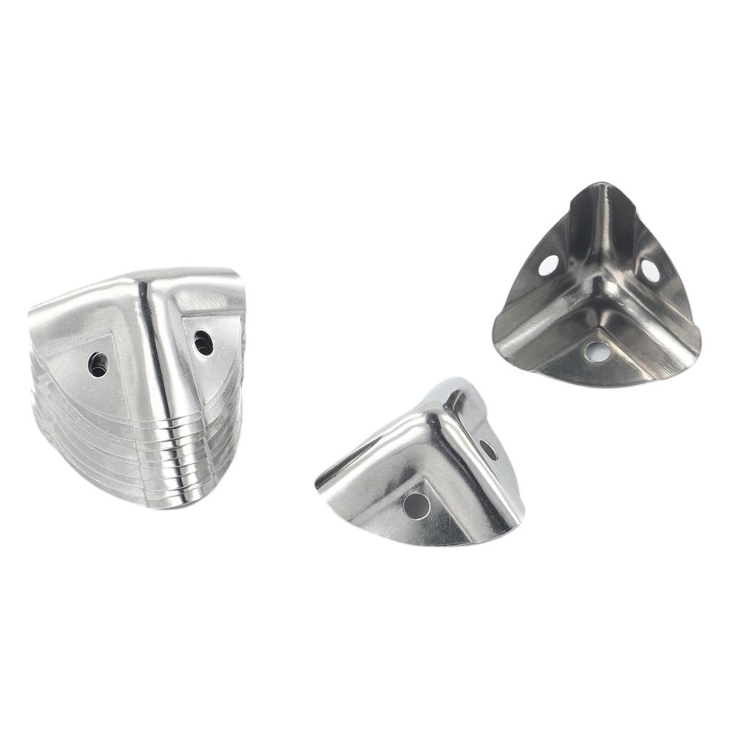 4/8/12 SZT rogów bagażowych Retro żelazne narożniki Ochrona narożników drewnianych Pudełek Drewnianych Do Dekoracji Mebli Pudełek na Biżuterię Stołów