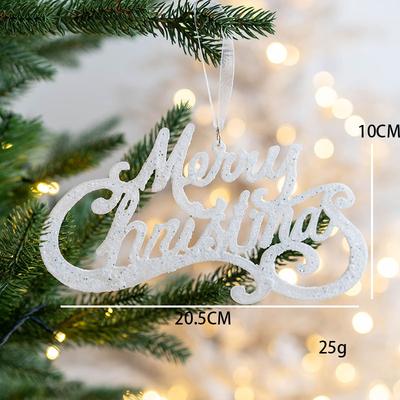 Festive Ornaments Christmas Pendant Classic Holiday Motifs Creative Holiday Arrangements 20.5*10cm Seasonal Displays