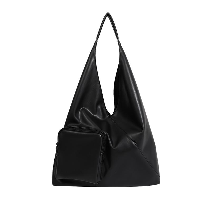 Women Vintage PU Leather Top Handle Hobo Shoulder Bag Fashion Large Capacity Daily Handbag Travel Shopping Tote Bag ARI