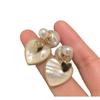 Large Retro 925 Pearl Earrings with Niche Ear Buckles for Women