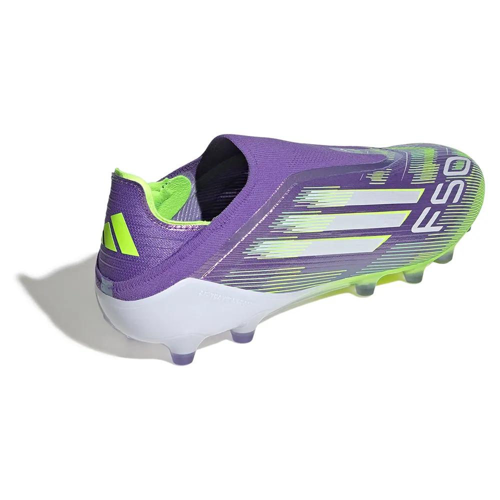 Adidas f50 elite soccer shoes laceless purple