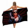 Classic Movie T-Terminator Microfiber Beach Towel Absorbent Quick Dry Soft Yoga Swimming Resort Mountain Climbing Towel