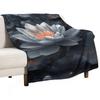 Colorful Moon Lotus Printed Flannel Blanket Gift Blanket Soft and Comfortable Suitable for Adults Home Picnic Travel