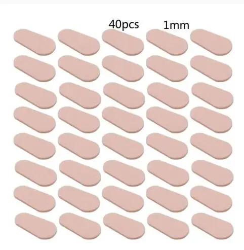 Soft 40Pcs Anti-Slip Glasses Nose Pads Eva Foam Adhesive Sweat Absorb Sponge Nose Pads Eyeglasses Stickers Eyewear Accessories