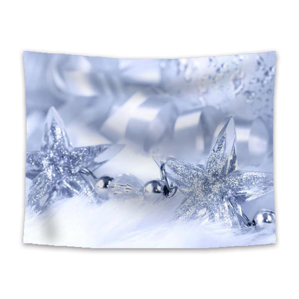 Christmas hanging cloth, wall cloth, background cloth, decorative cloth, room bedside tapestry, Nordic style tapestry