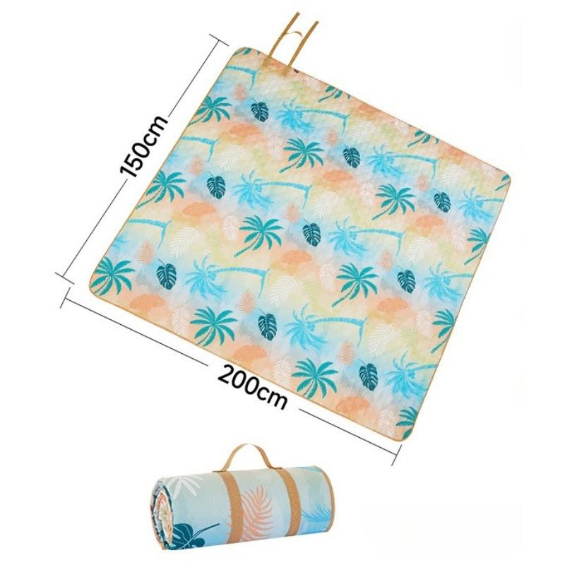 Outdoor Camping Blanket Ultrasonic Aluminum Foil Picnic Mat Moisture-proof Spring Mat Waterproof Park Mat
