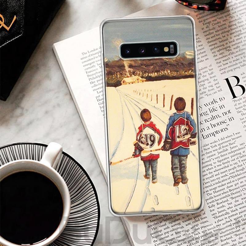 Ice Hockey Rink Sport Cover For Samsung Galaxy S23 S22 S24 S25 Ultra Phone Case S21 Plus S20 FE S10 + S25Ultra Print Fundas S23