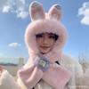 Winter Knit Trapper Hat Fleece Lined Thickened Earflap Beanie Windproof Warm Cold Weather Cap
