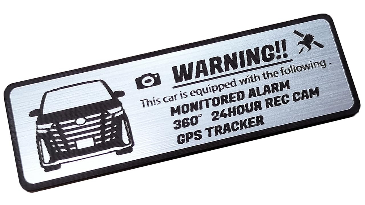 

Honami Works Новая 40-я серия VELLFIRE Эмблема безопасности Toyota Наклейка Безопасность автомобиля Роскошный автомобиль VIP Наблюдение GPS-трекер Маленький размер 24 часа