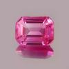 Natural Pink Sapphire Emerald Cut 12-14 Ct Stunning Certified Loose Gemstone