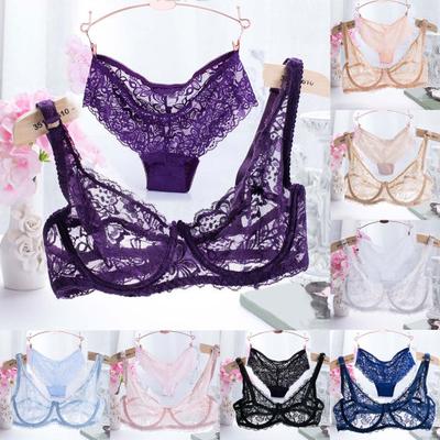Essential Underwear Set Flexible Underwired Design Adjustable