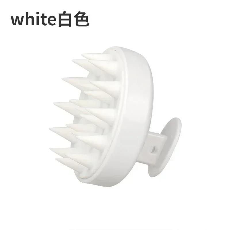 Portable Silicone Shampoo Brush Head Scalp Massage Comb Hair Washing Comb Body Massage Brush Bath Shower Brush Tools Supplies