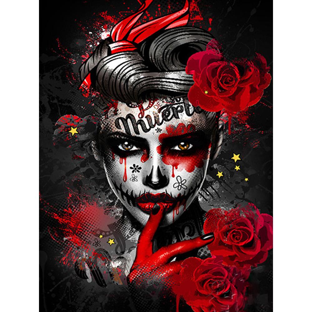 Diamond Embroidery Girl Cross Stitch Kit Diamond Art Painting Portrait Mosaic Woman Home Decor