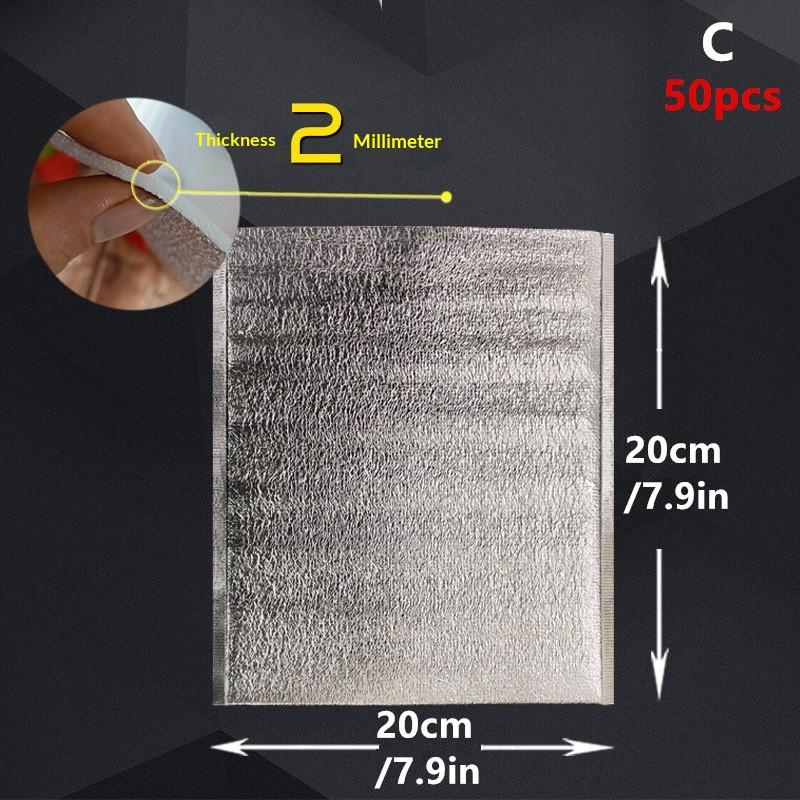 M-Aluminum Foil Cooler Bag Insulation Folding Picnic Portable Food Thermal Packing Bag Food Delivery Drink Carrier Insulated Bag