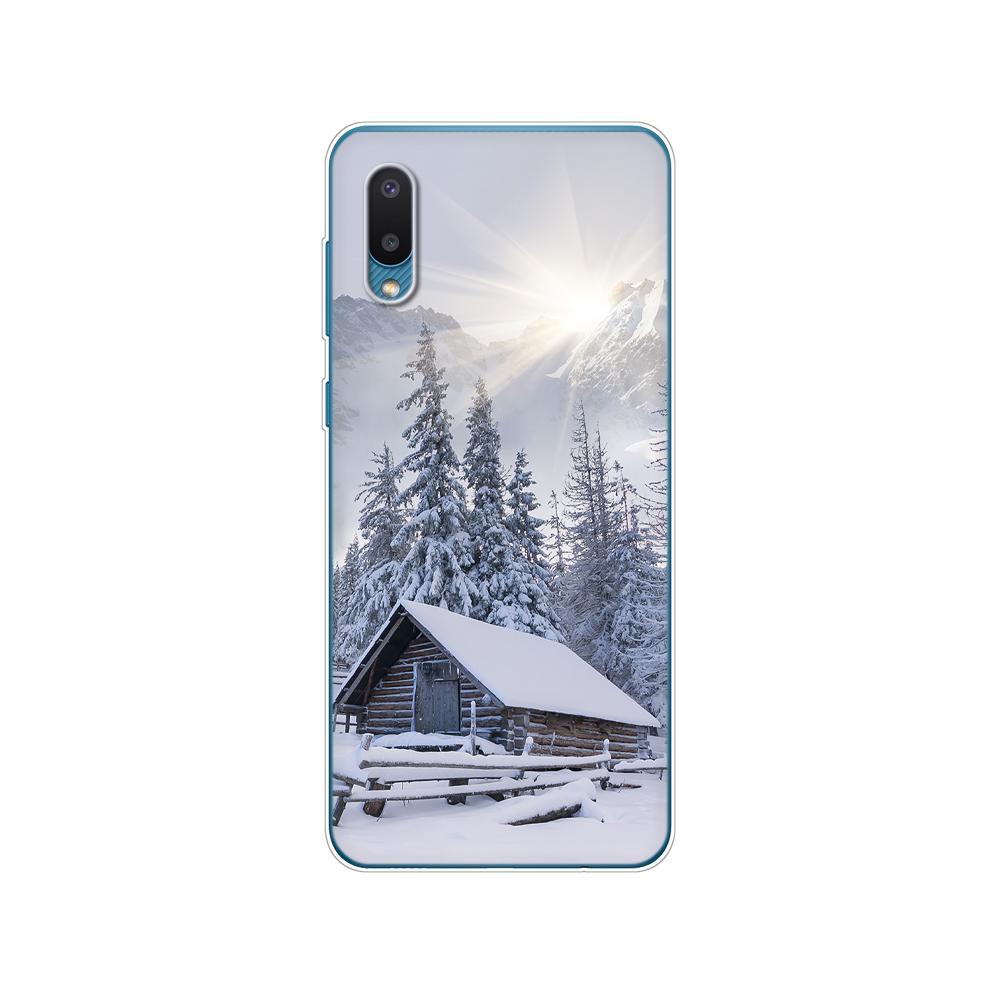 For Samsung A02 M02 Cover Soft Silicon Tpu Phone Back Case For Samsung Galaxy A02 Galaxy M02 SM-A022G A022 Bumper 6.5inch Flower