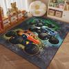 Große Räder Monster Truck 4X4 Muster Teppich Teppiche für Schlafzimmer Wohnzimmer Matte Kreative Fußmatte Ankleidezimmer Teppiche Luxuriöse Geschenke