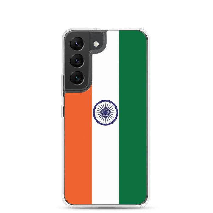 Coque Téléphone - Samsung - Galaxy S22 Plus - Drapeau Indien - Souple - Flerfarget