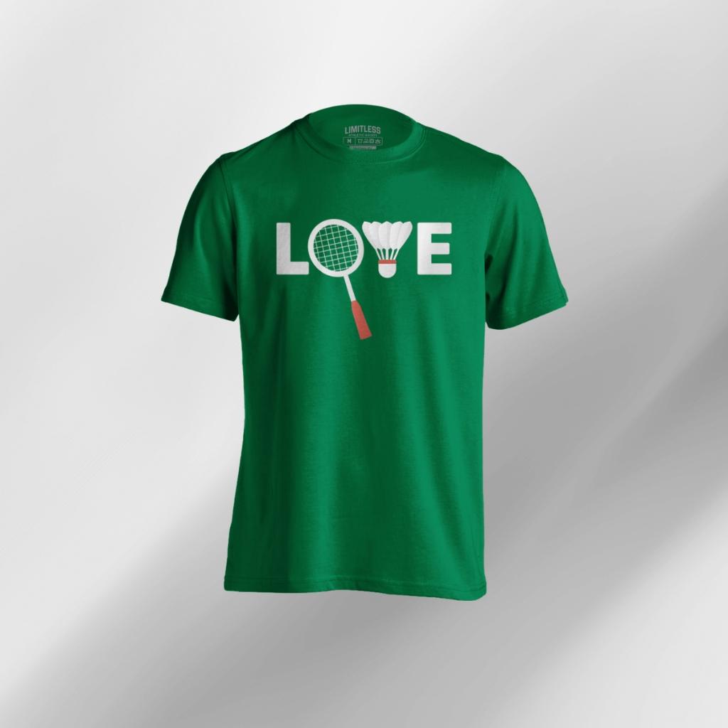 Bad Love Badminton - Drifit T-Shirt Activewear for Sports Shuttle Racket Pickleball Tennis Eco-Dry