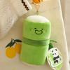 10cm Cute Bamboo Panda Plush Toy Small Pendant Stuffed Animal Soft Doll Fluffy Decoration Birthday Gift