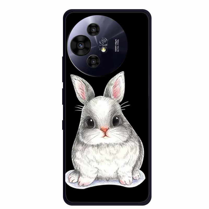 Coque For TCL 50 Pro NxtPaper 5G Case Shockproof Black Silicone Soft TPU Back Cover For TCL 50 Pro NxtPaper Phone Case Cartoon