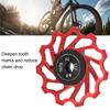 Mountain Bike Rear Derailleur Wheel 11T Metal Ceramic Rear Wheel   Roller Bike Accessory