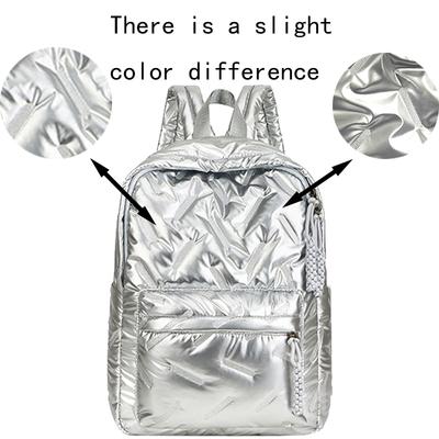 Zaino trapuntato unico ed elegante, multicolore, con tracolla regolabile, leggero, per il pendolarismo quotidiano, borsa funzionale casual
