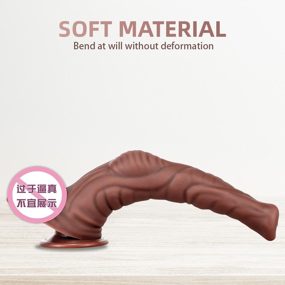 Liema Cross border Animal Silicone Simulation dildo Adult Sex Female Fake Penis Fisting Extra Large Long Horse Diao Anal Plug