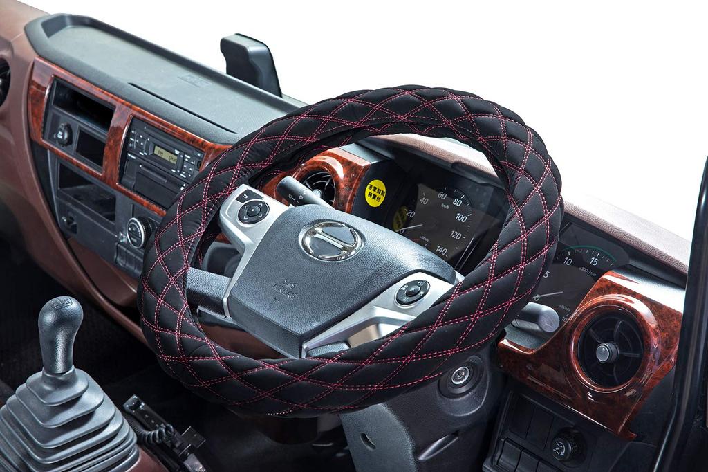 Miyabi Miyabi Extra Thick Handle Cover VELTY S Size Red Stitch HC-VLSRE