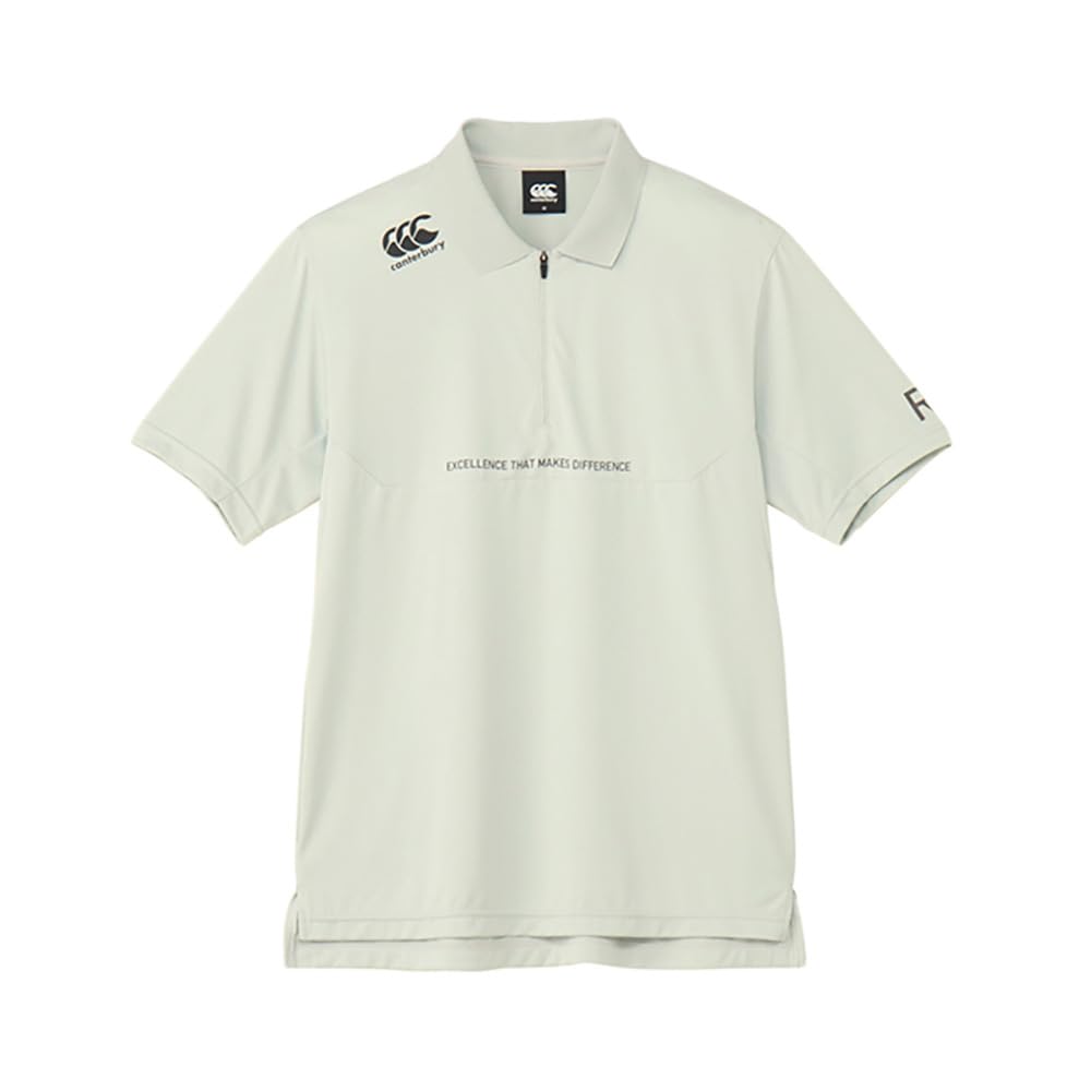 

Canterbury R+ FlexCool Control Zip Polo, Men s, Ash Gray, Size S