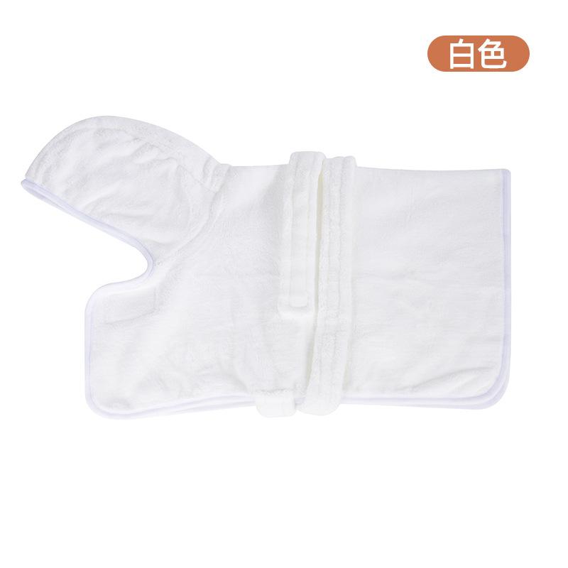 

Quick Drying Soft Pet Bath Towel Robe Absorbent Soft Pet Bathrobe Dog Bath Towel for Small Medium Dogs and Cats S