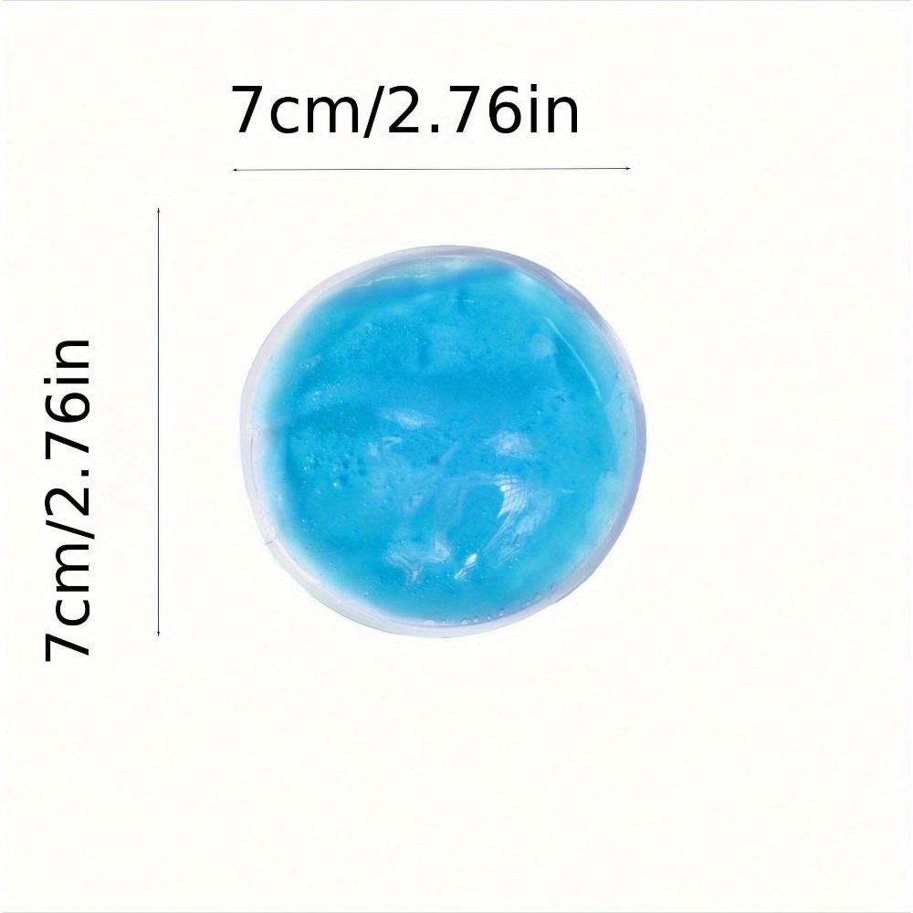 10pcs Reusable Round Gel Ice Packs - Suitable for Eye Care, Hot and Cold Compress Function, Perfect for Relaxing and Refreshing