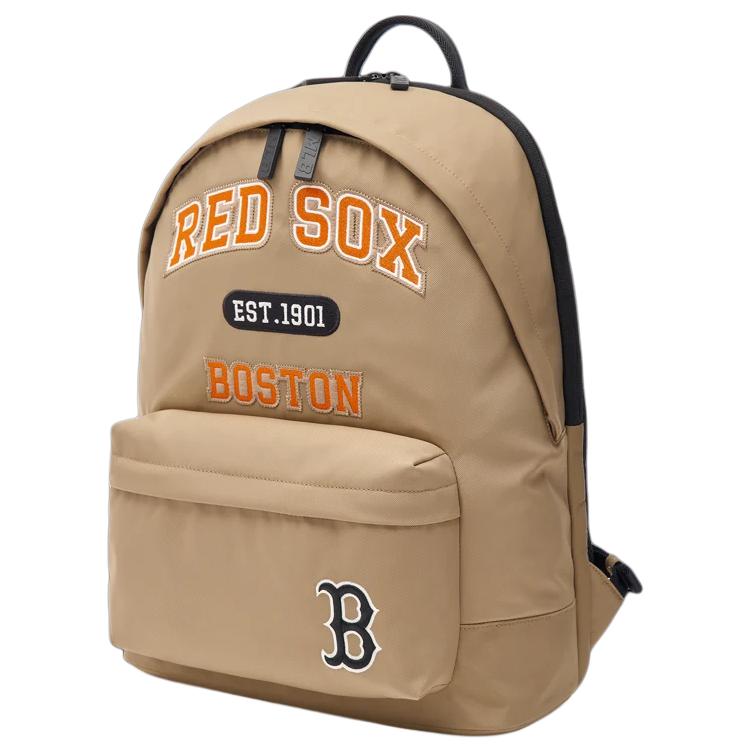 New MLB Nylon Backpack Regular Unisex Brown 3ABKM024N-43BGD