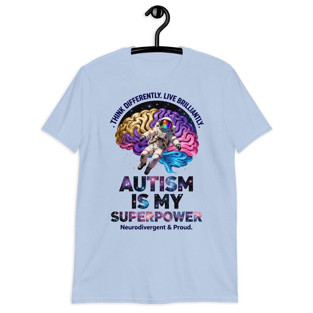Autism Awareness TShirt Autism Is My Superpower Neurodivergent Tee S
