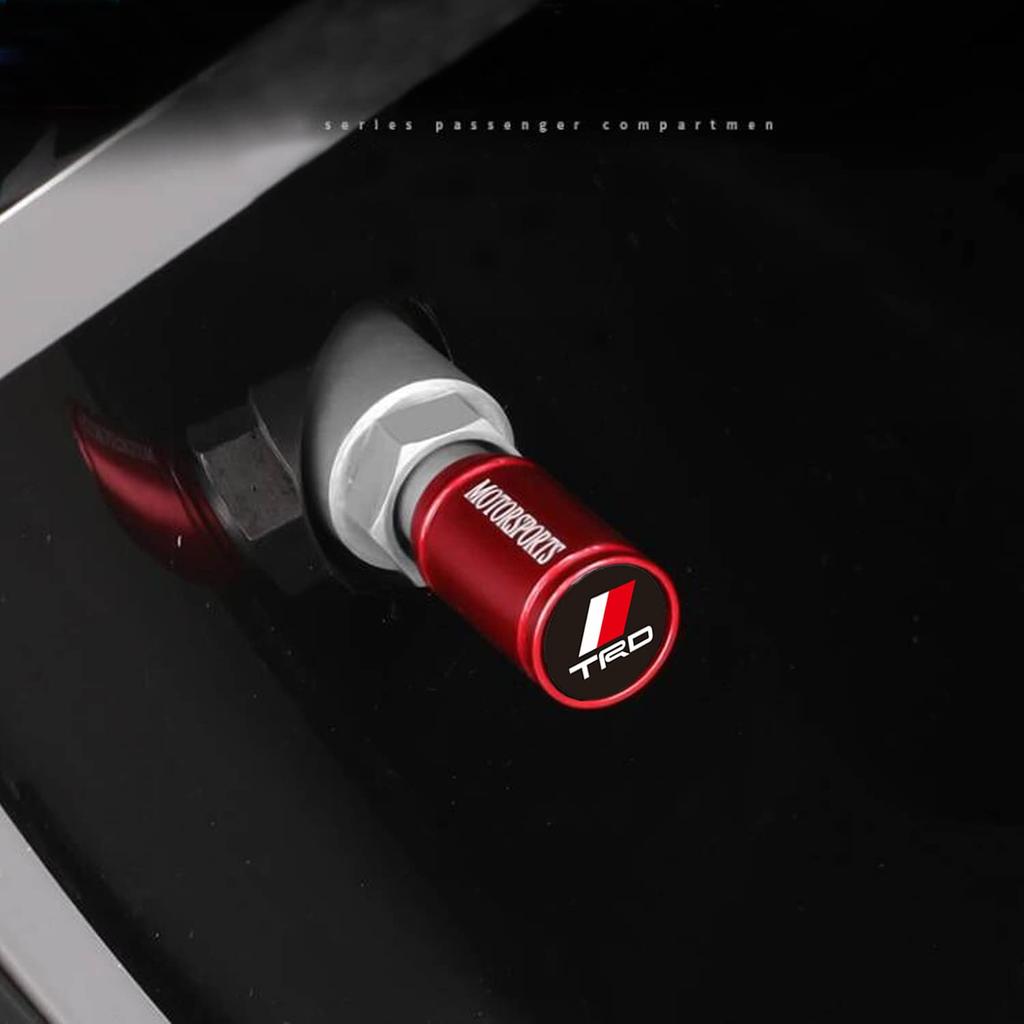 SPIRIT BEAST Air Valve Cap [Provide Dozens of Patterns for You To Choose] (T,/R-D, Red)