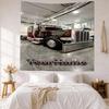 Kw Heavy Trucks Custom Your Name Wall Decor Tapestry Art For Pet Memorial Birthdaywedding Party Backdrop Family Gift