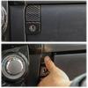 Kolfiber Förvaringspanel för passagerare med strömbrytare för 4runner SUV 2010+